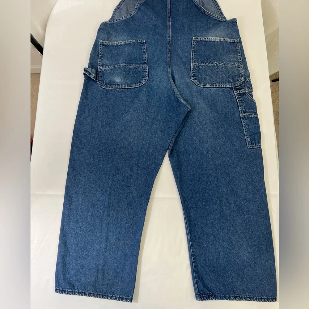 VTG 70s Bib Overalls by Pointer made USA Farmer Workwear Denim